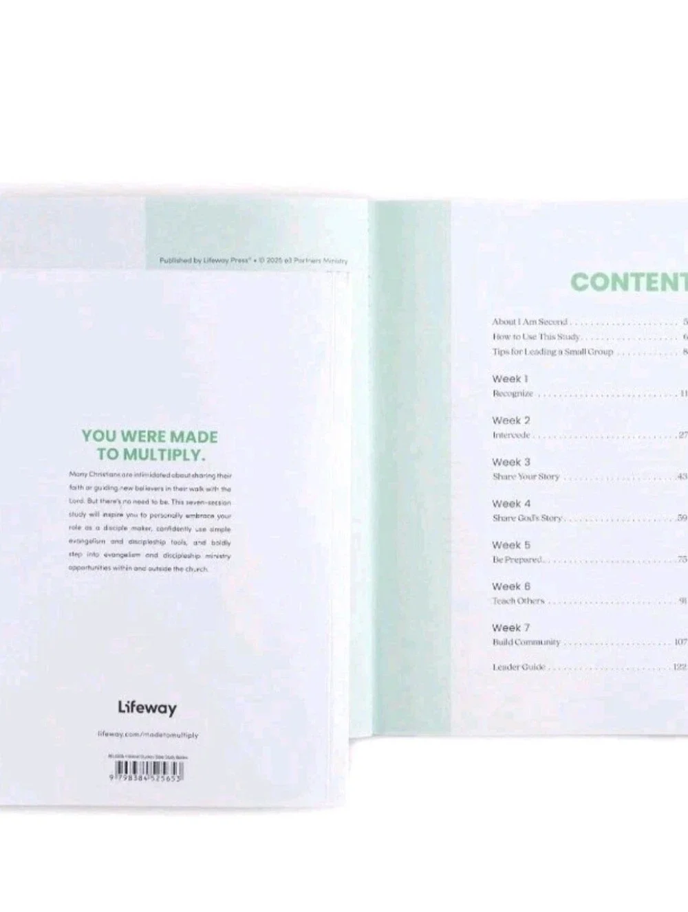 I Am Second Made to Multiply Bible Study Paperback Book with Video Access. New